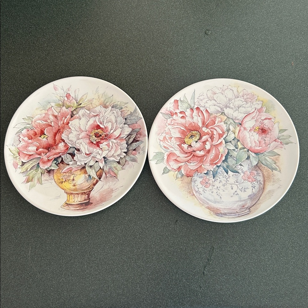 Floral Decorative Poole Plates